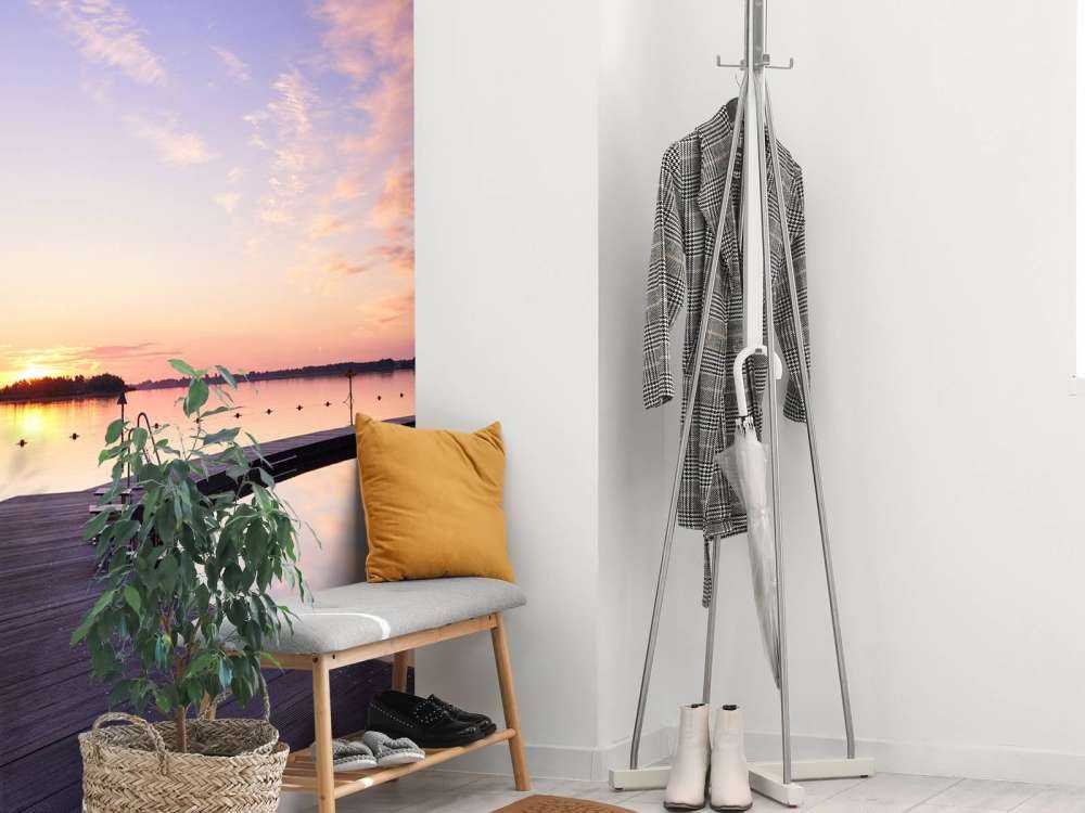 Pomost kąpielowy z blokami startowymi