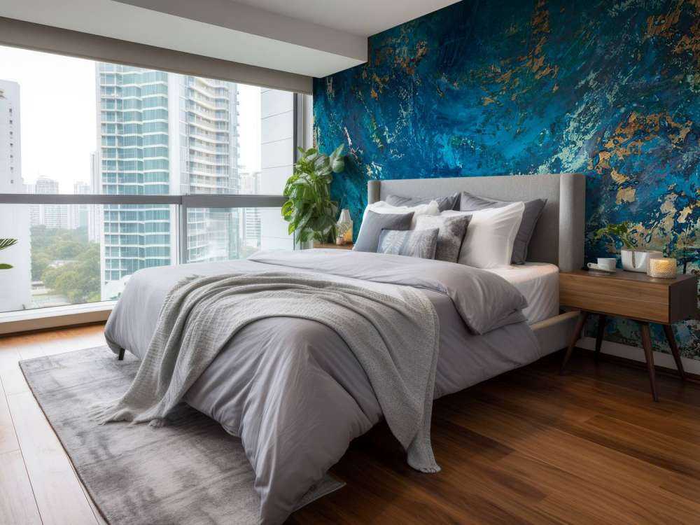 Wrażenie namalowanej wody 