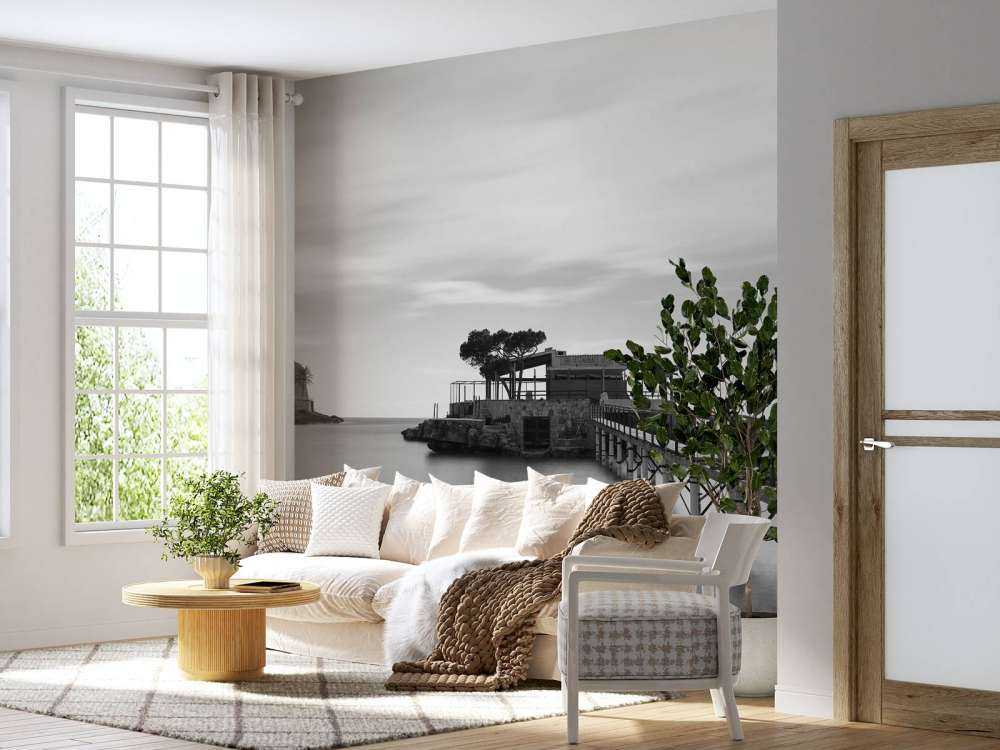 Rusztowanie na wyspie