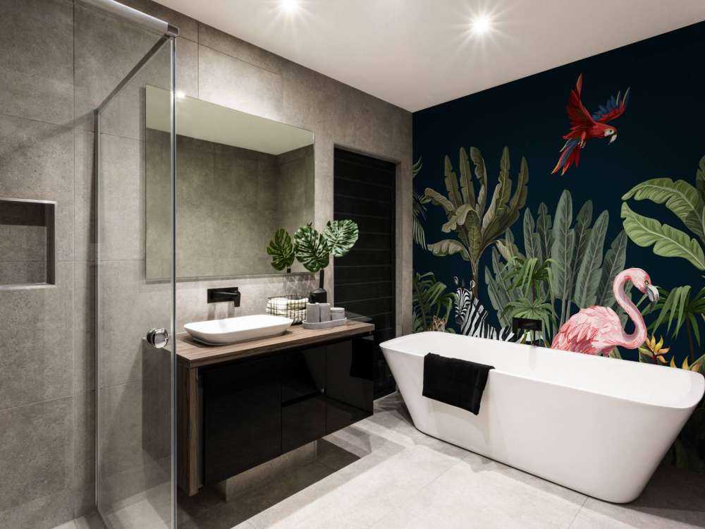 Kolorowe zwierzęta z dżungli