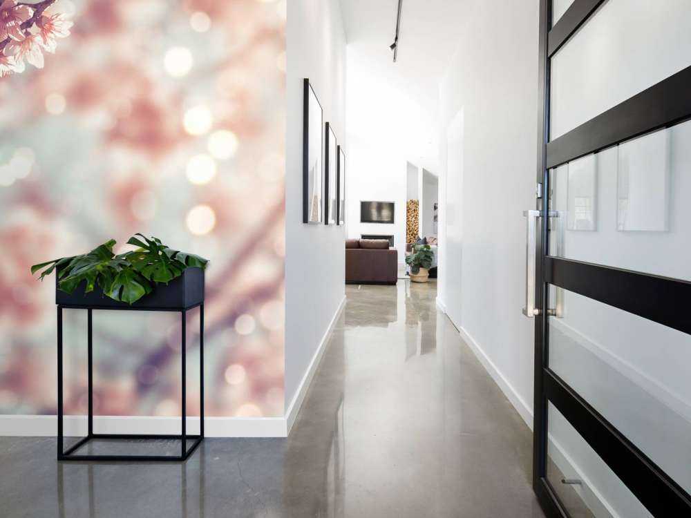 Zbliżenie na kwitnącą gałąź 