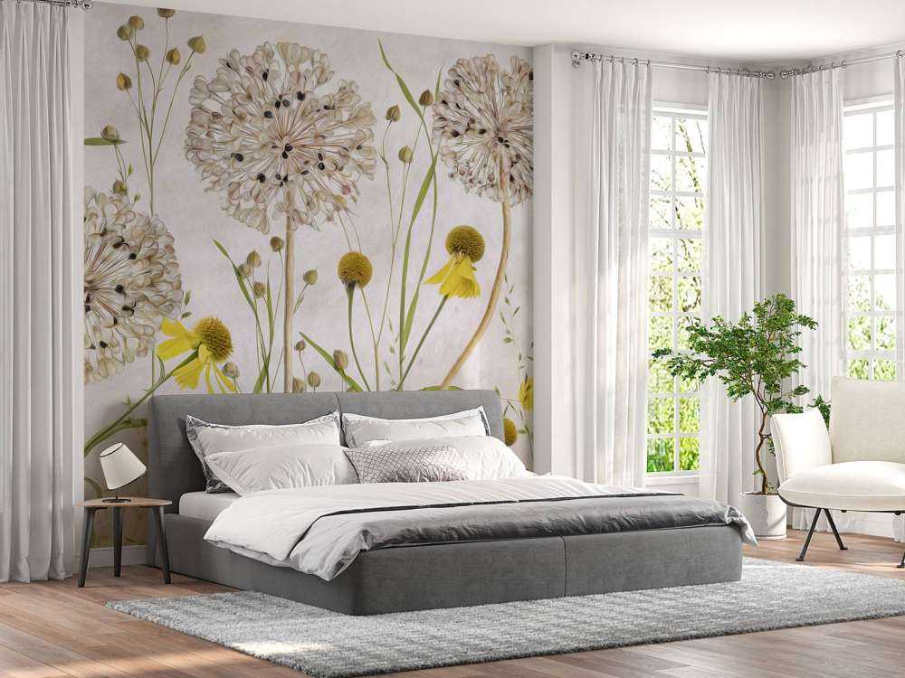 Alliums and heleniums