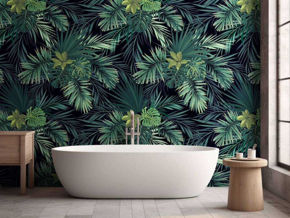 Piękne zielone liście