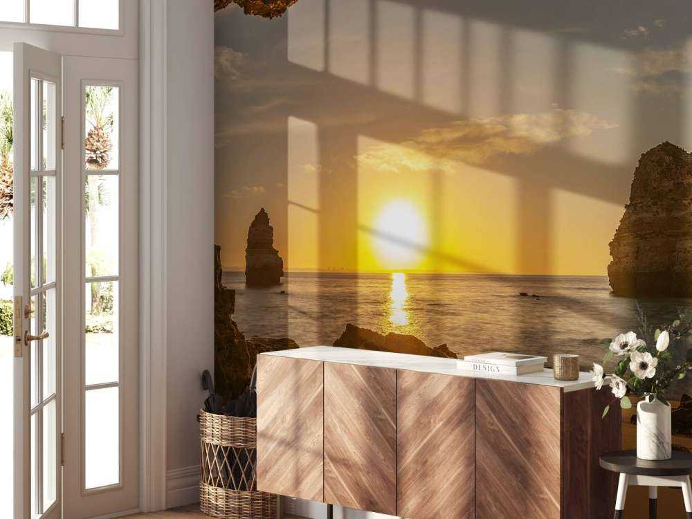 Wschód słońca z jaskini