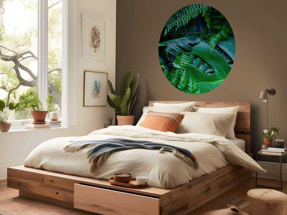 Zielone liście dżungli