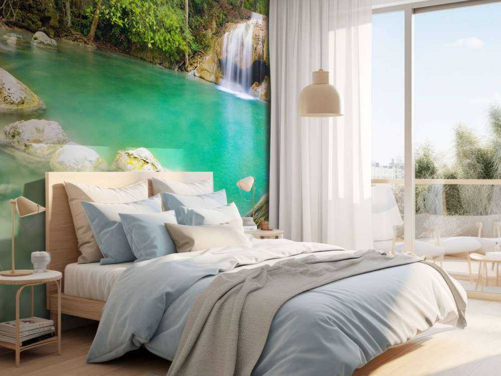 Piękny wodospad w Tajlandii