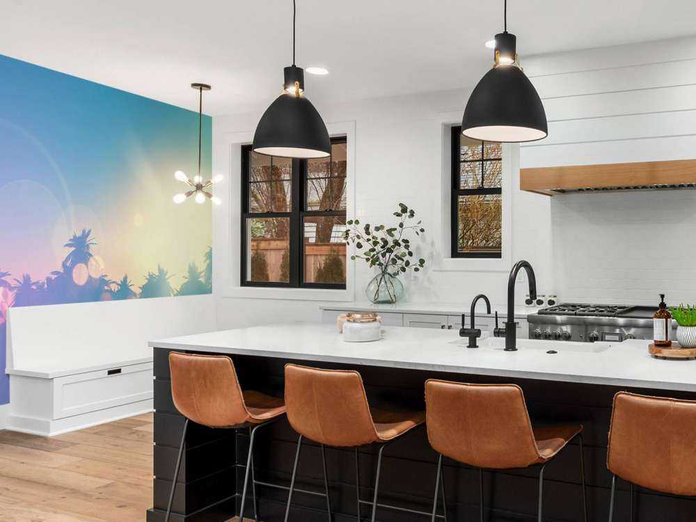 Palmy z efektem retro