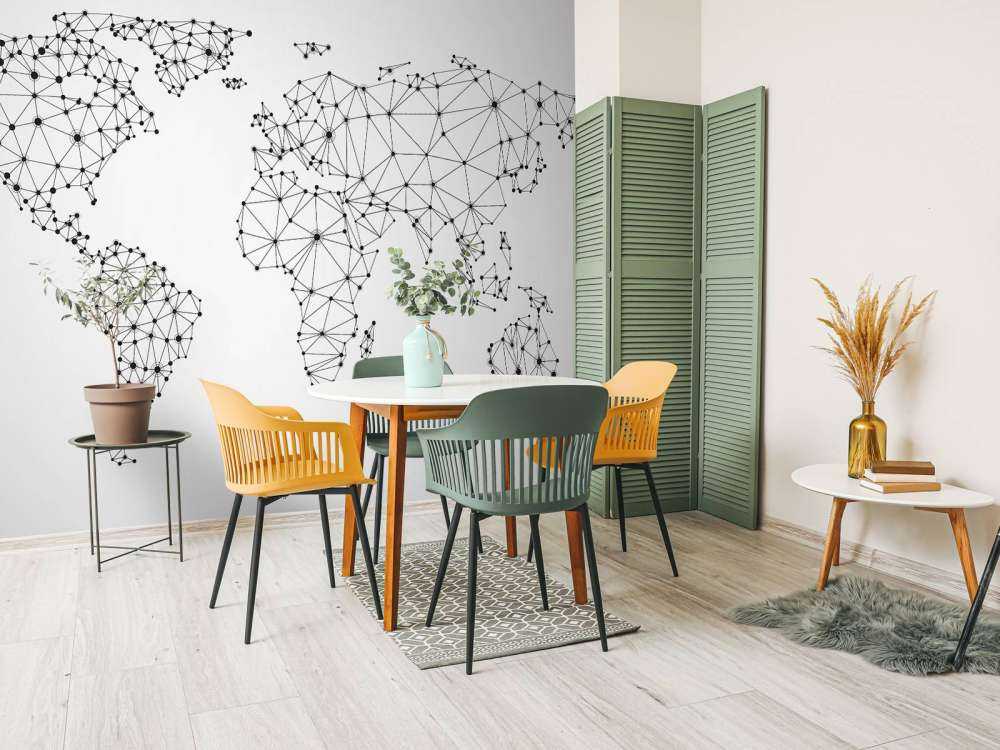 Mapa geometryczna świata