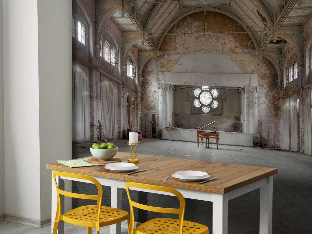 Pokój w starym sanatorium