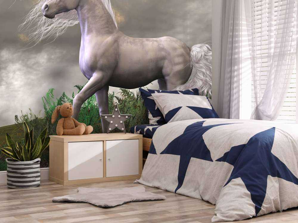 Jednorożec w czasie burzy