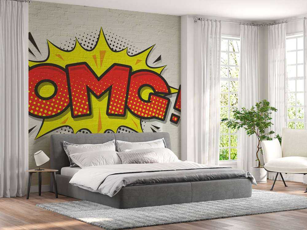 Kolorowe graffiti na ścianie