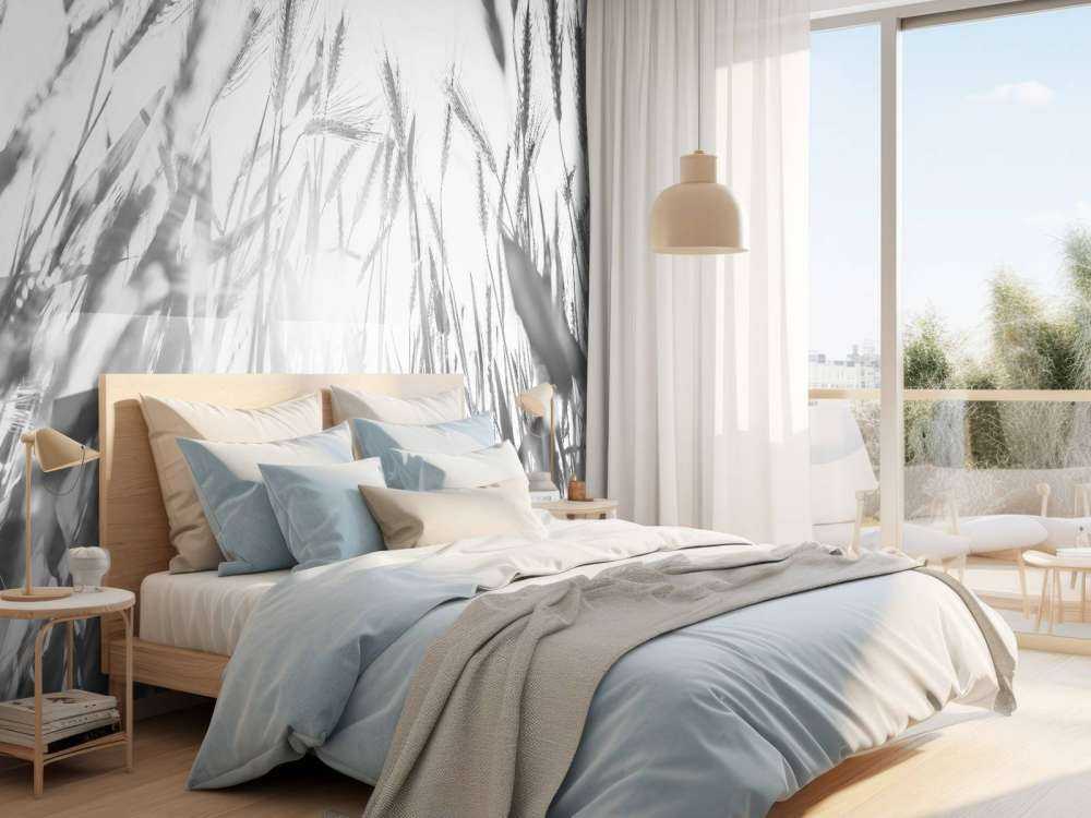 Słoneczne pole pszenicy