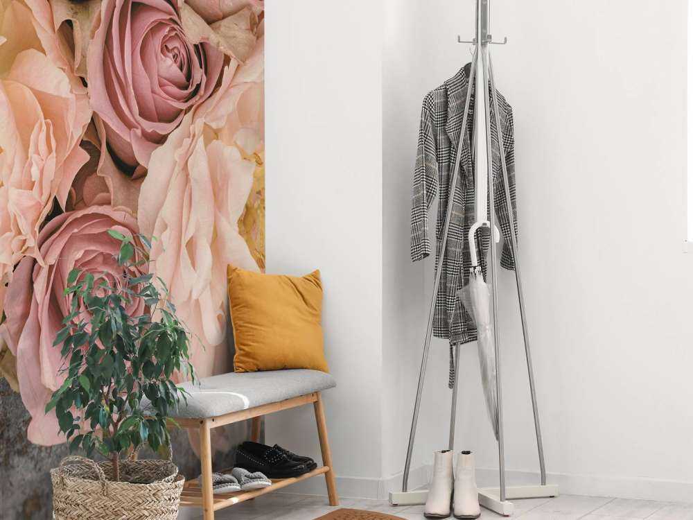 Bukiet róż w stylu vintage