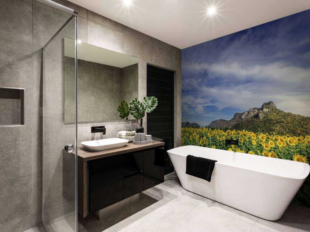 Pole kwitnące na żółto