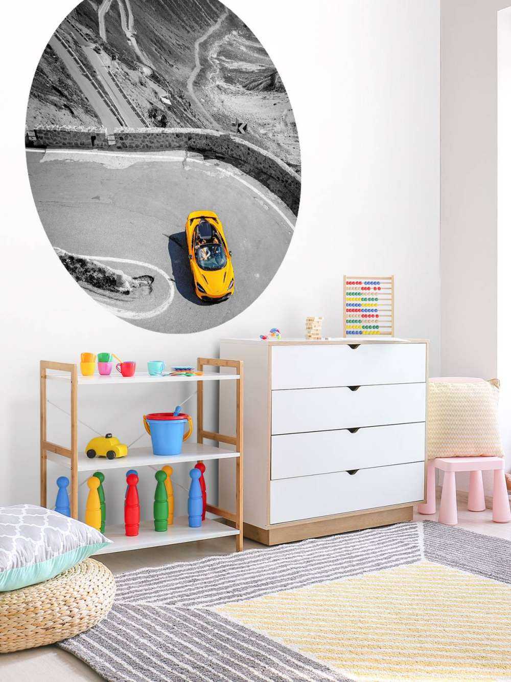 McLaren na Stelviopas - kolor spotowy