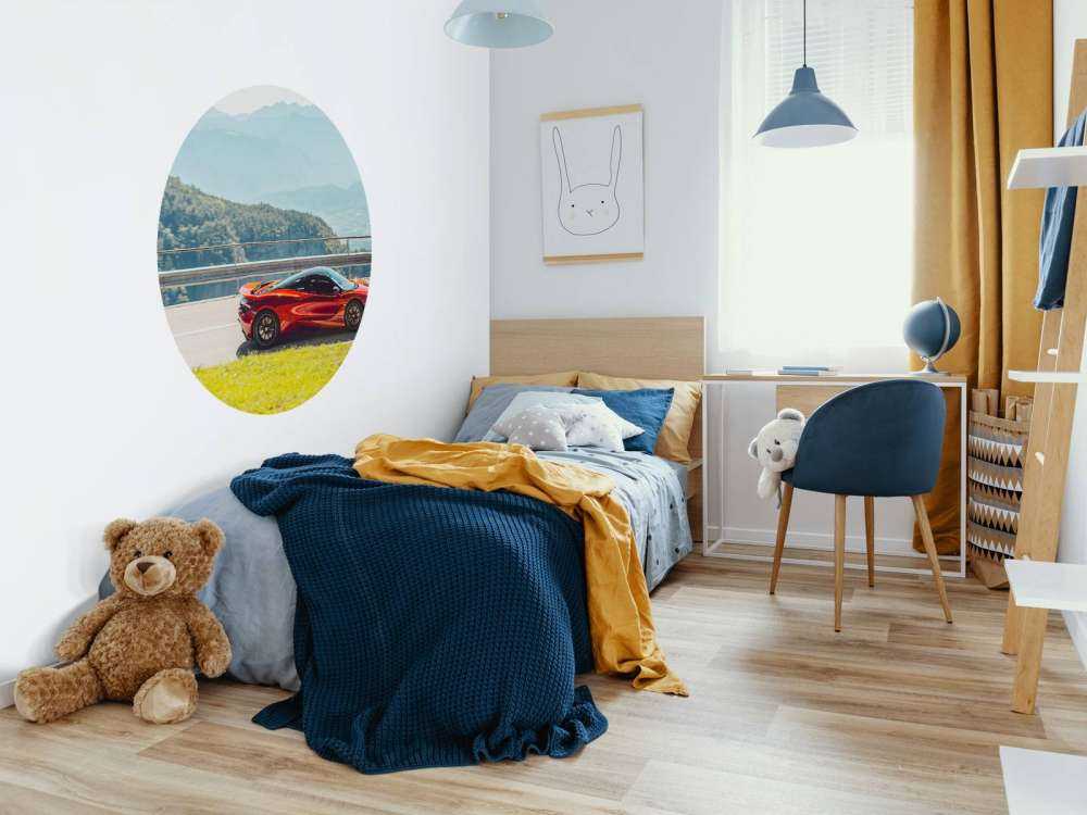 Jadąc przez górski krajobraz