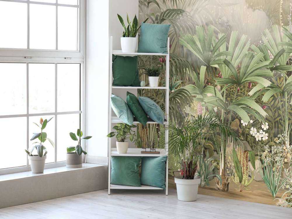 Poranek w Tropikalnym Ogrodzie Zielonym