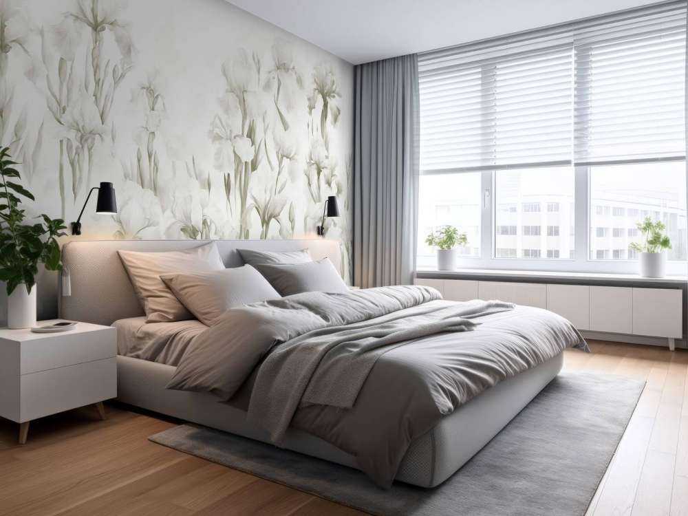 Irysy Tańczą Bezszwowe Światło Sepia