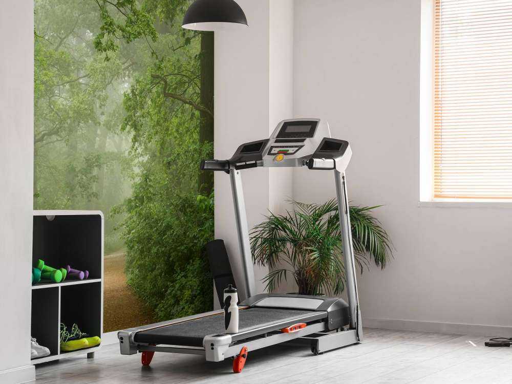 Mglisty las z drogą