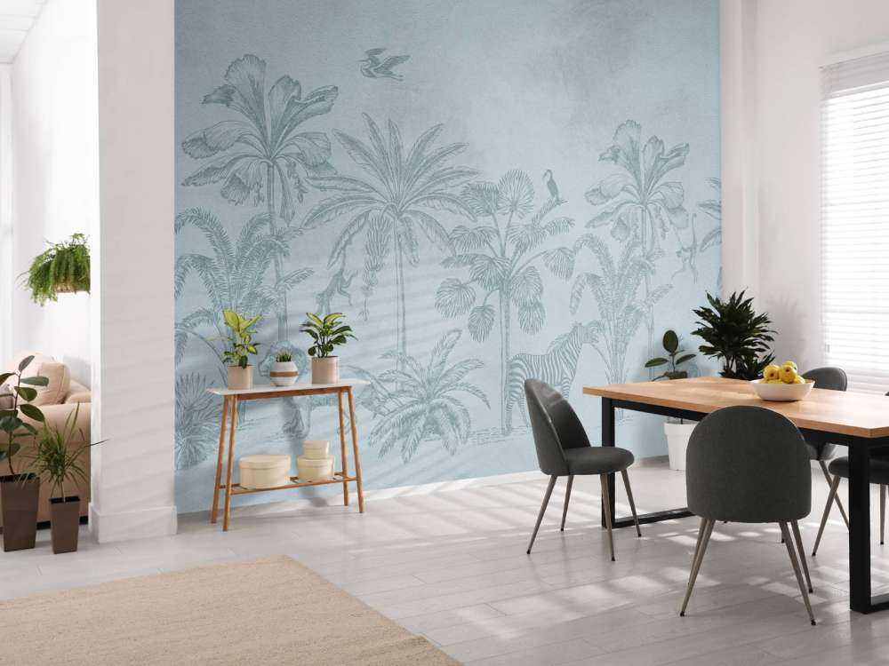 Zwierzaki z dżungli niebieskie