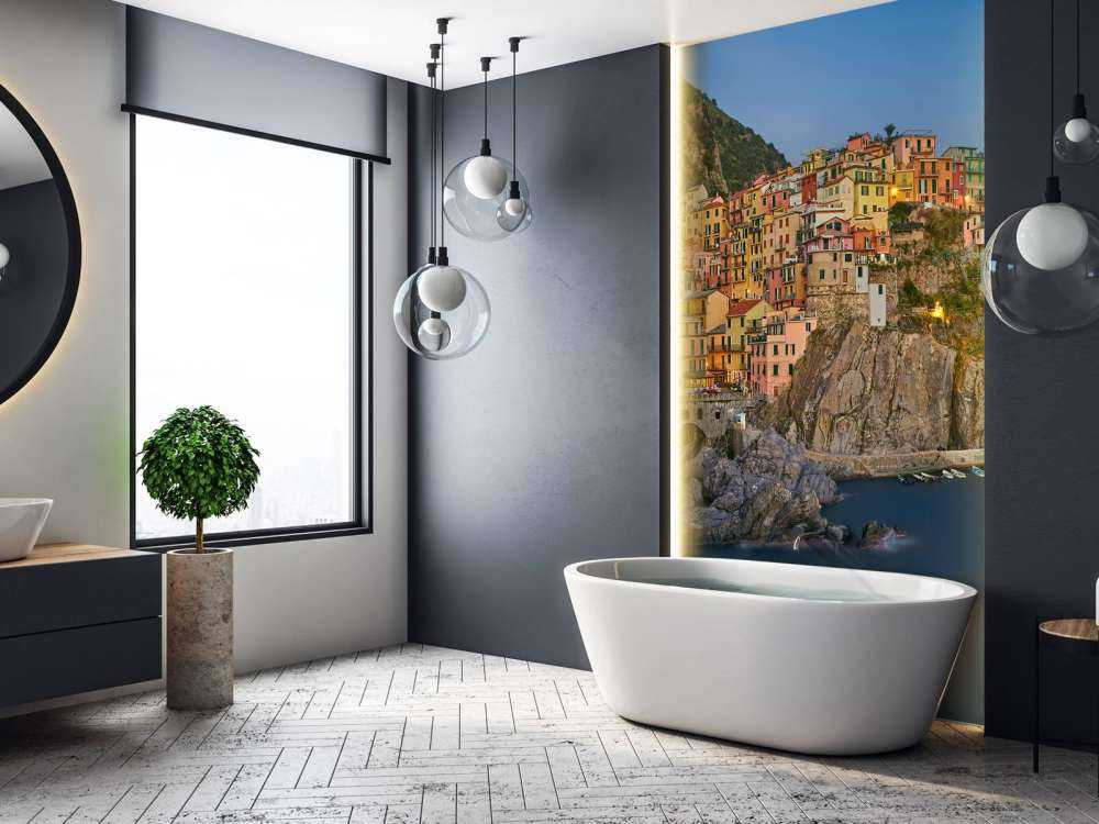 Kolorowe domy we Włoszech