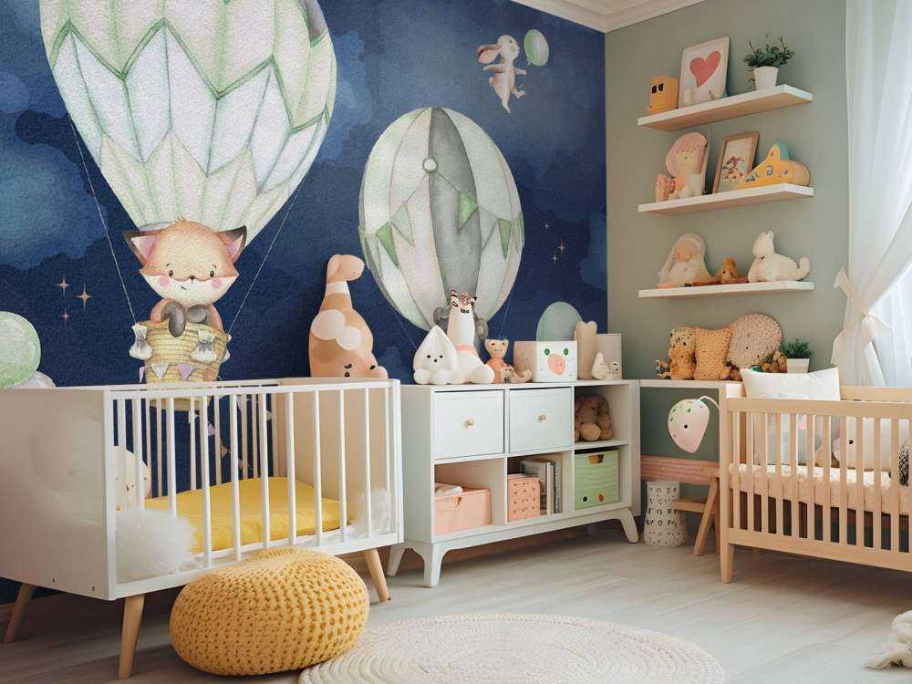 Latające zwierzęta - zielone