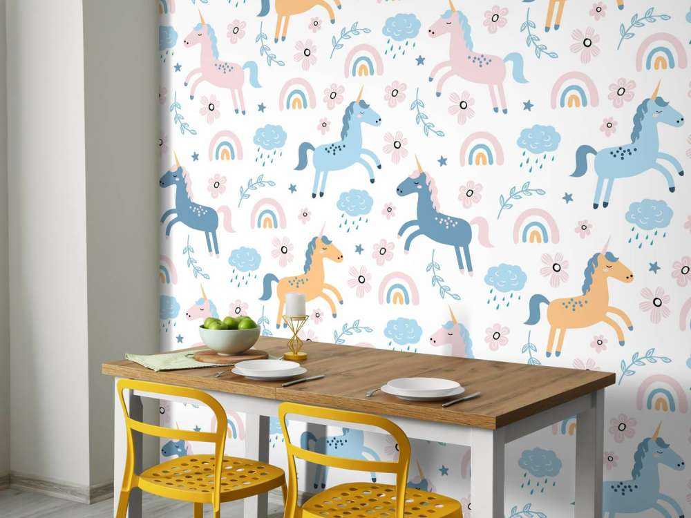 Jednorożec z tęczą