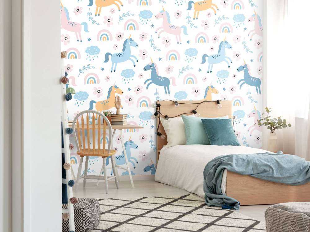 Jednorożec z tęczą