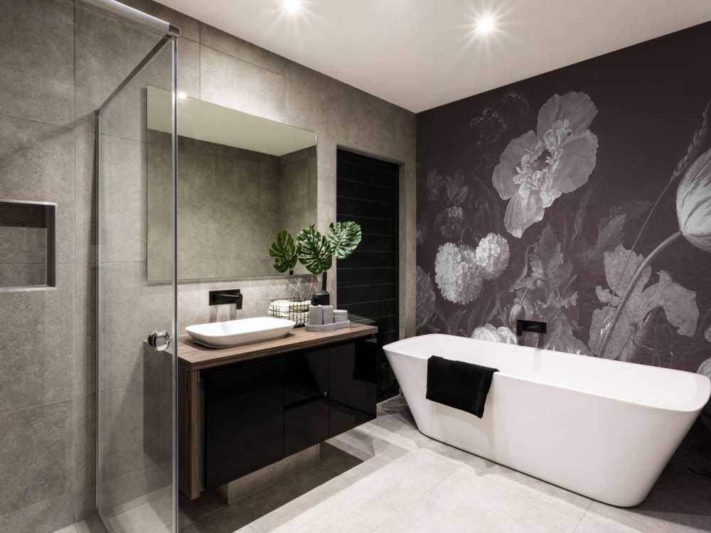 Barokowe kwiaty - martwa natura - ciemna sepia