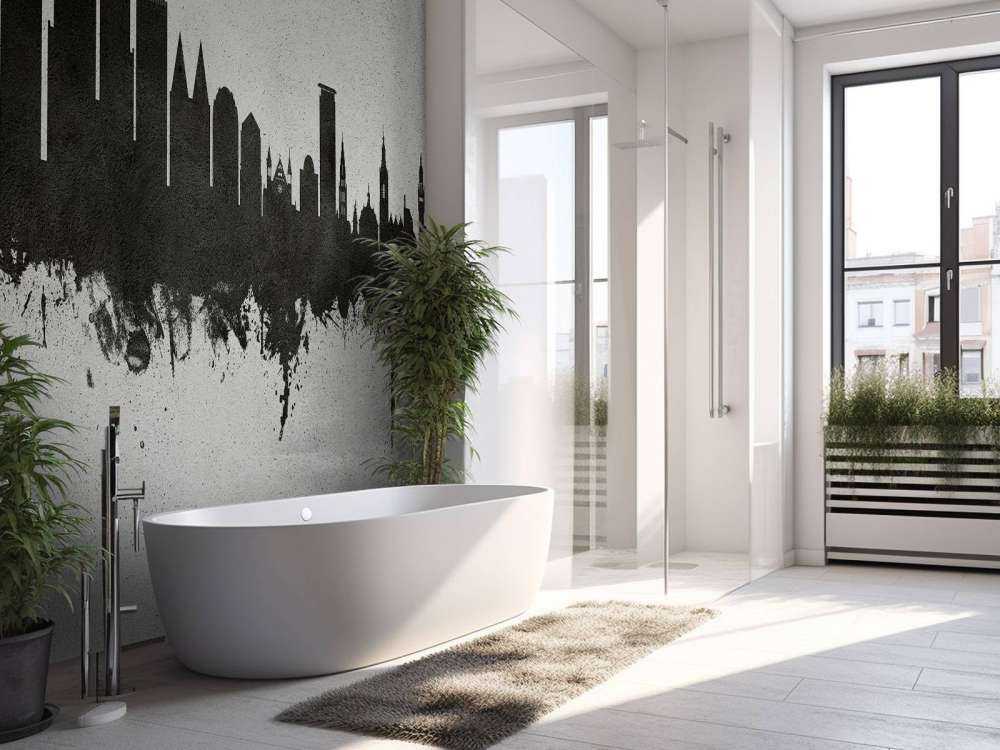 Akwarela panorama, Haga