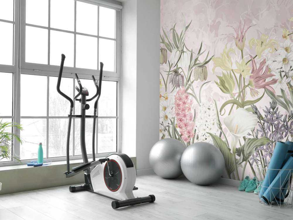 Kwiaty Wiosenne - Pastelowy Róż Płatków