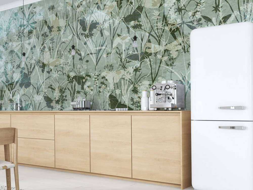 Herbals and Butterflies Double Silhuet 7