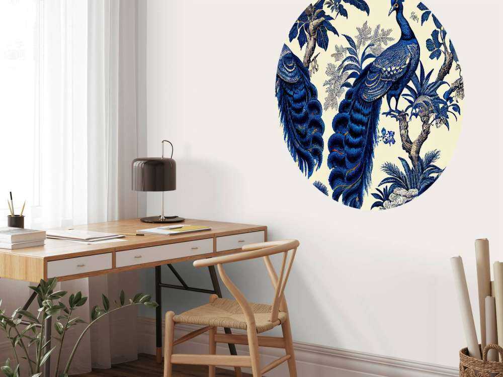 Królewski błękit Pawi blask