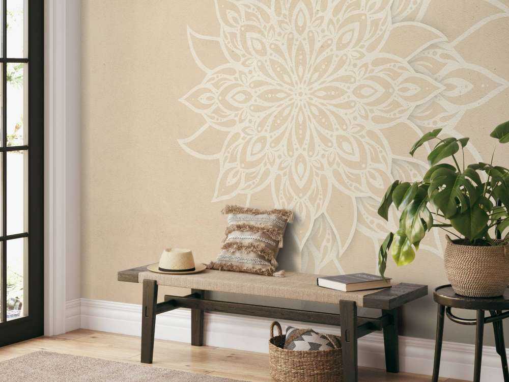 Beżowa Mandala Elegance