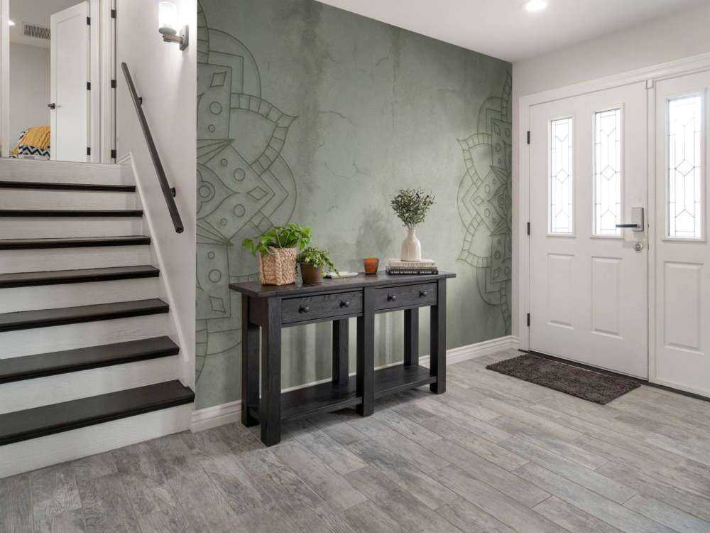 Zielona Zwietrzała Mandala