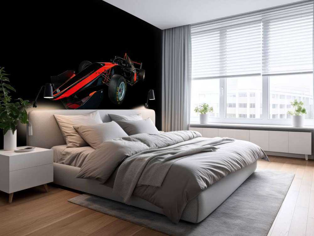 Formula 3 - Left front view - dark