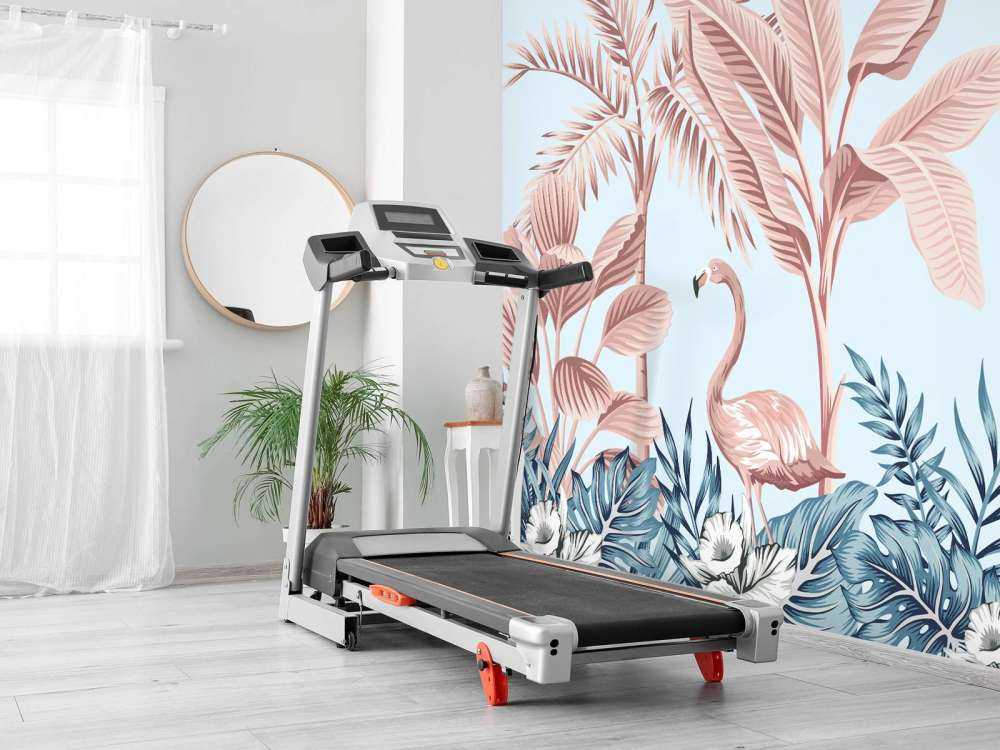 Różowa dżungla tropikalna