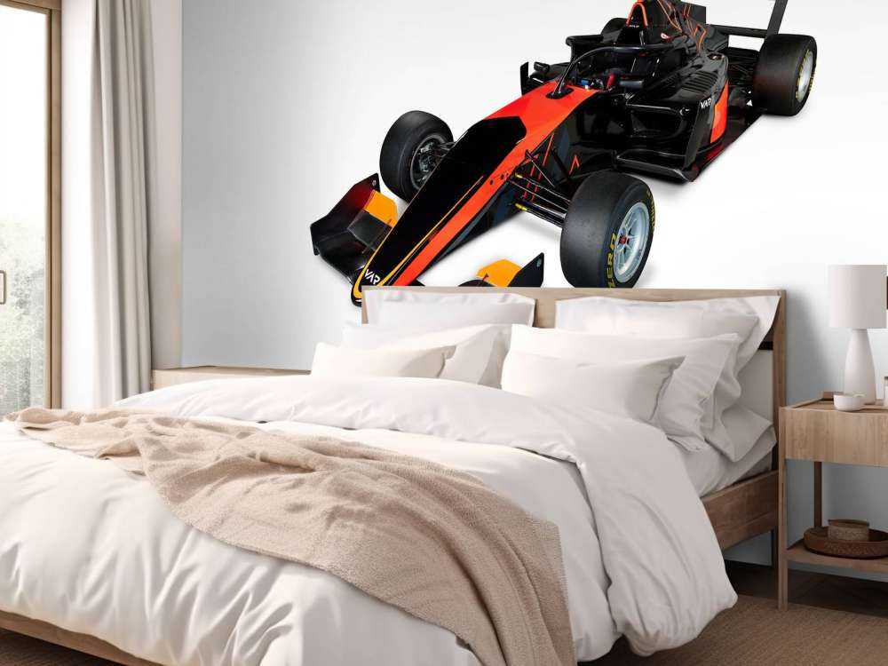 Formula 3 - Left front view, 3d