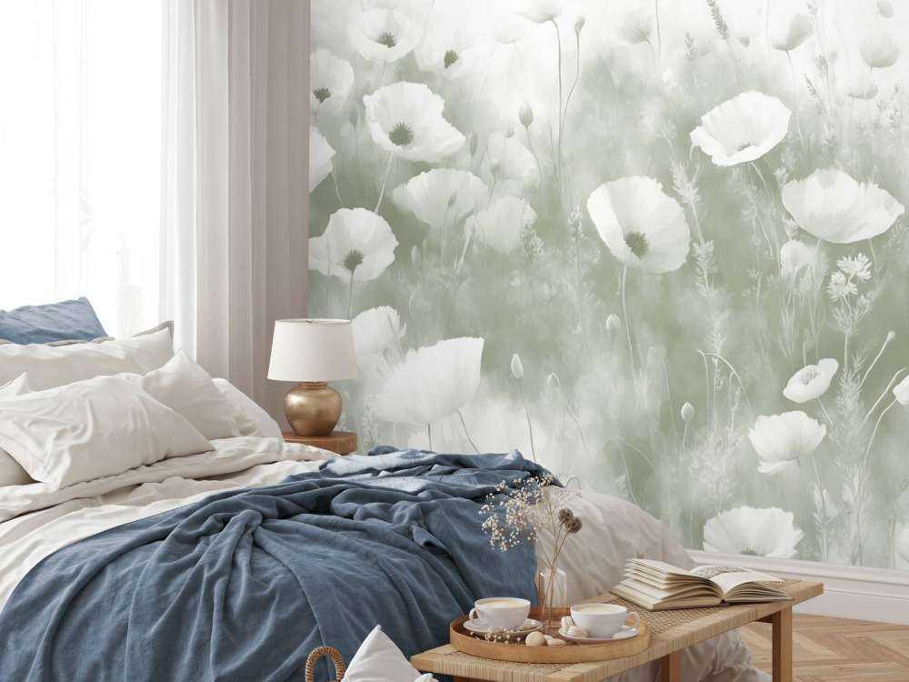 Taniec dzikich kwiatów - zielony