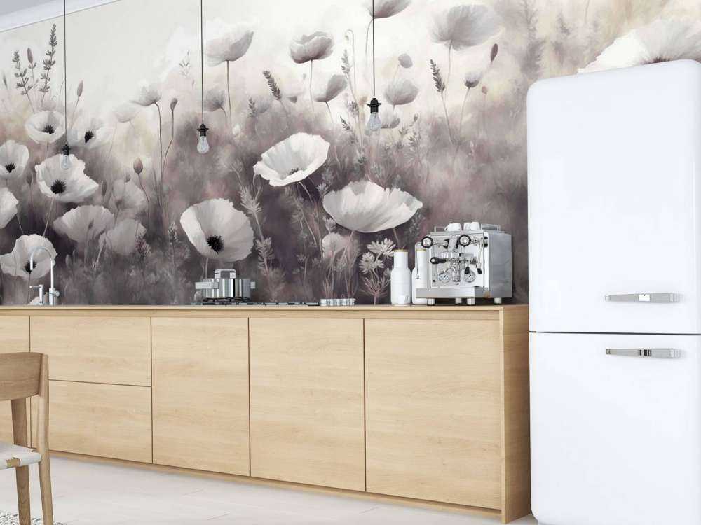 Taniec dzikich kwiatów - czarny