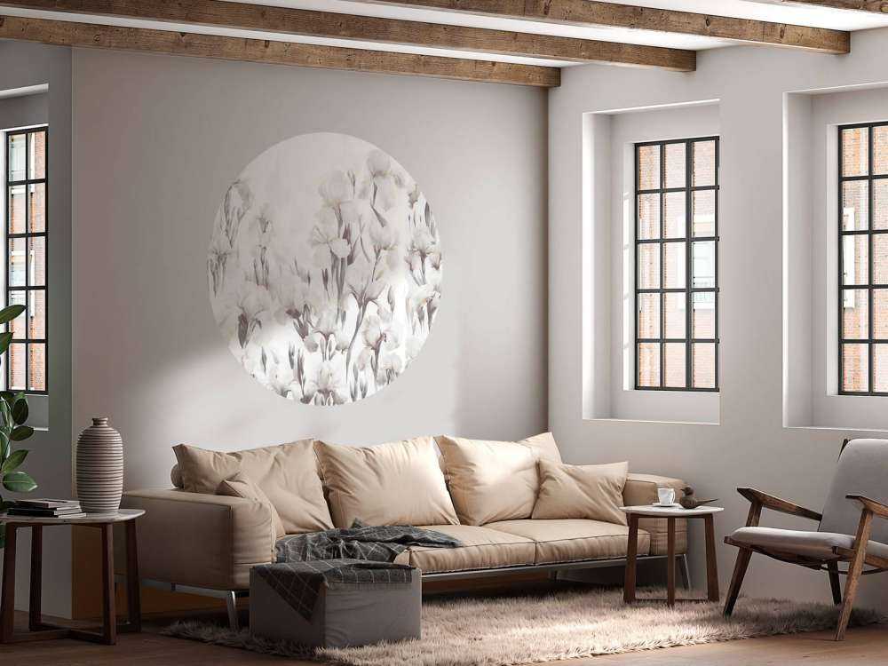 Irysy Tańczą Bezszwowo Stonowany Beż