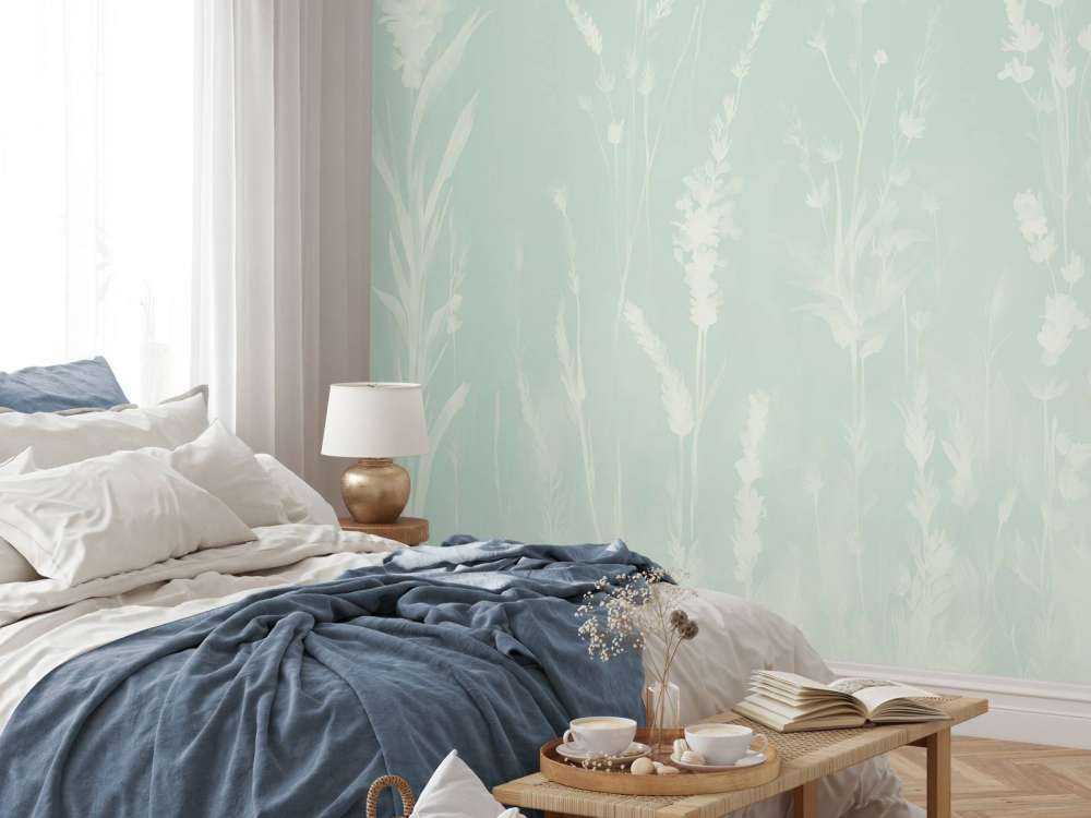 Lawendowa Polana Bezszwowa Miętowa Zieleń