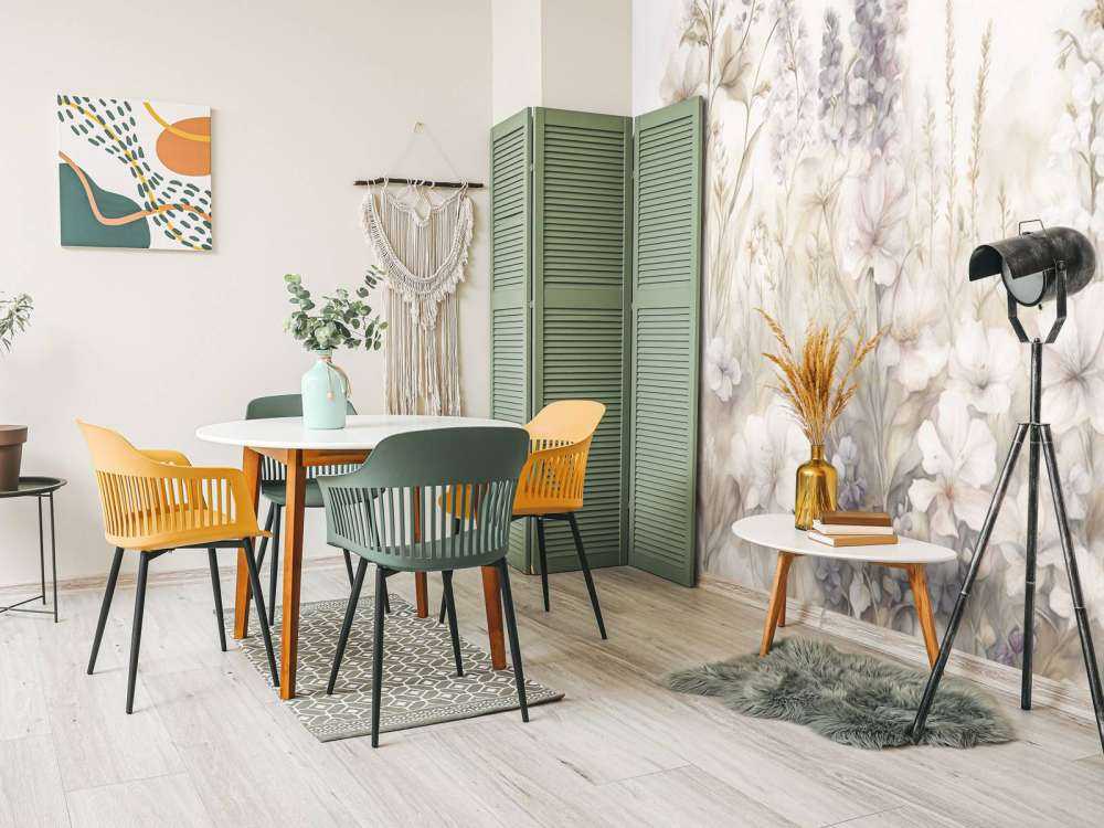 Tender English garden - pomarańczowy