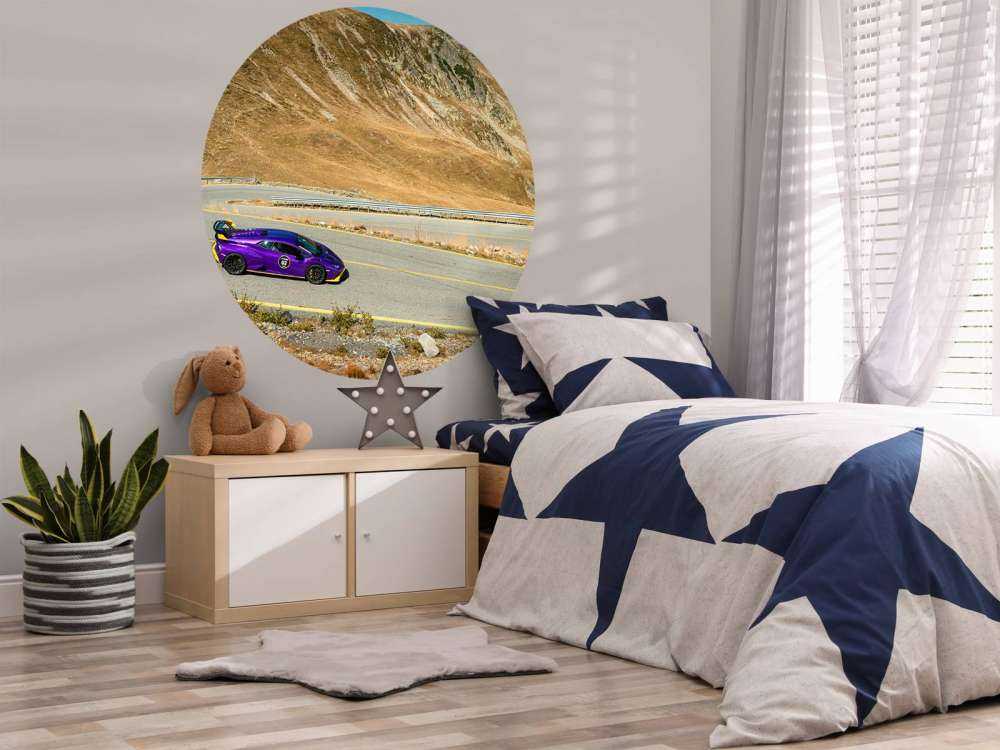 Lamborghini Huracán na górskiej drodze