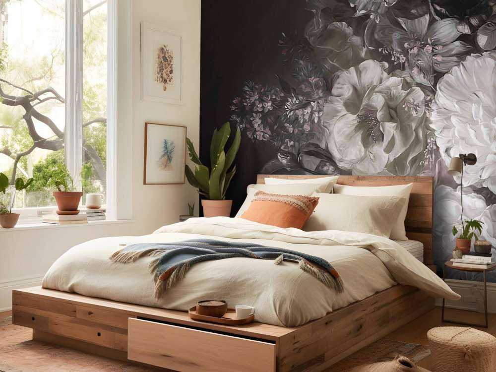 Bukiet z zielonym bzem