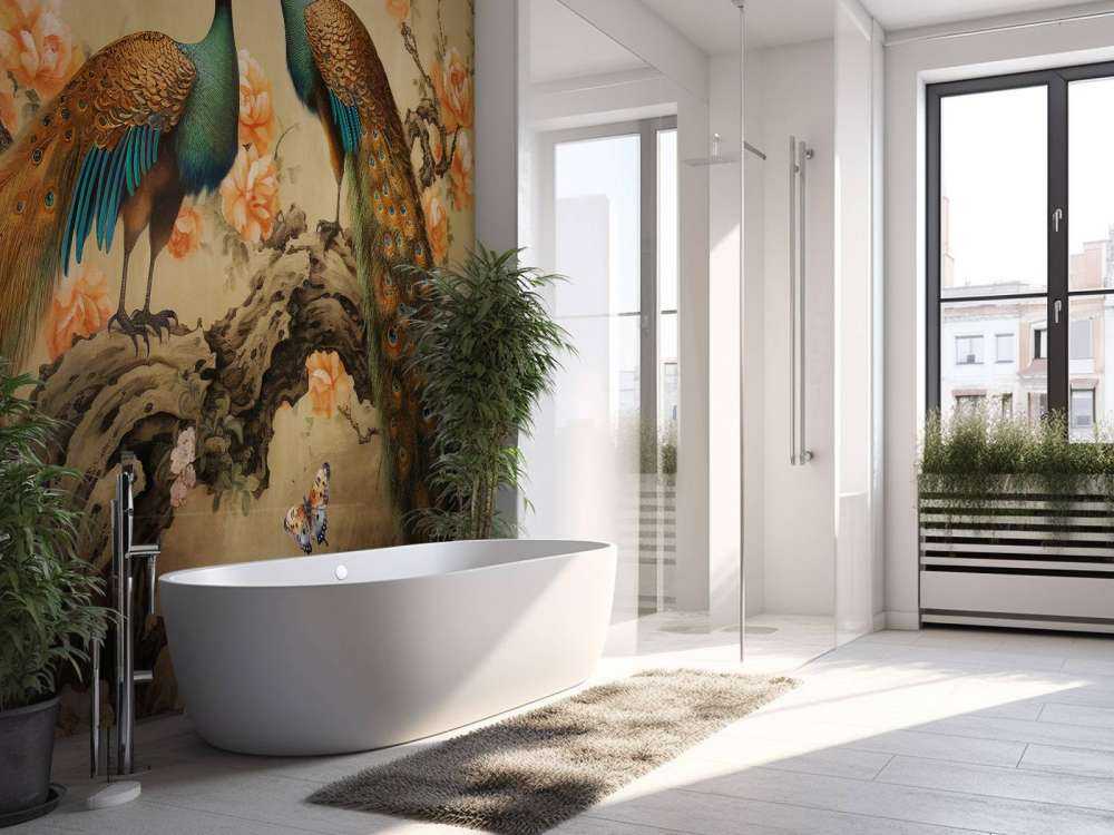 Taniec Pawia w Blasku Kwiatów