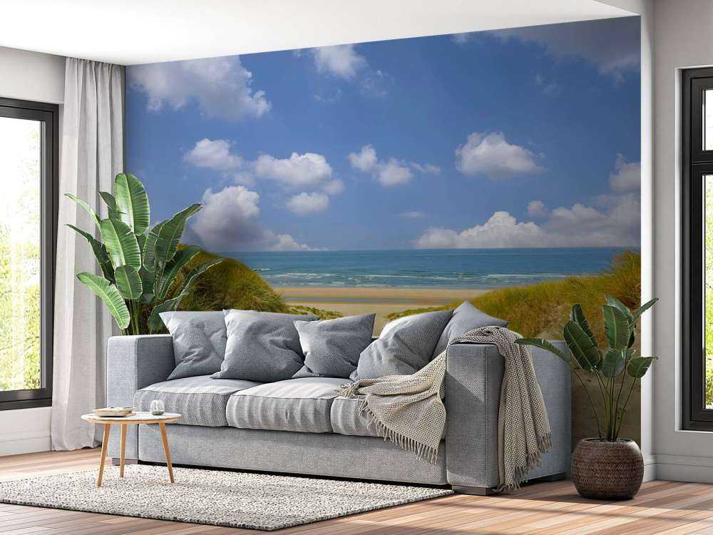 Dostęp do plaży przez wydmy