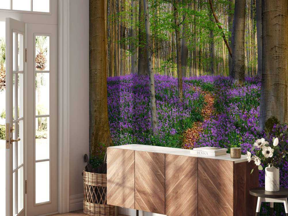 Ładna ścieżka przez las