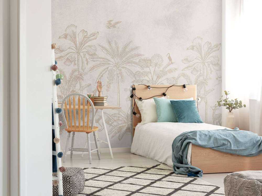 Zwierzęca dżungla taupe