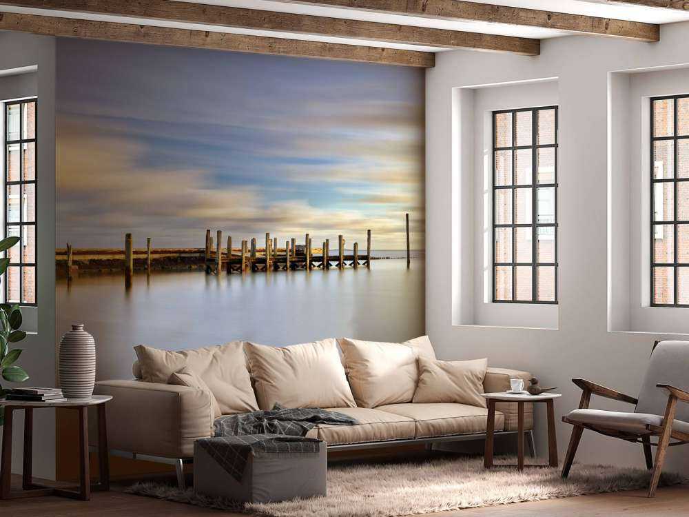 Długie molo nad morzem